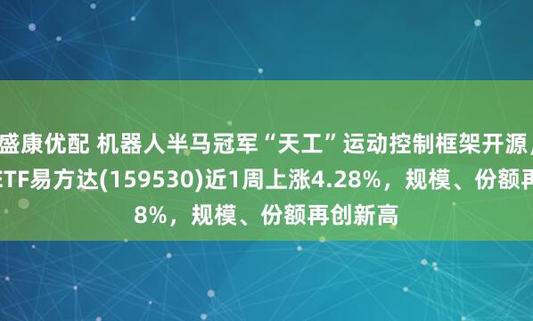 盛康优配 机器人半马冠军“天工”运动控制框架开源，机器人ETF易方达(159530)近1周上涨4.28%，规模、份额再创新高